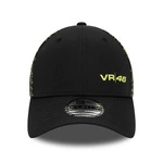 Valentino Rossi New Era VR46 Poly Print Baseball Cap - Black