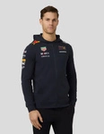 Red Bull Racing F1 Men's 2025 Team Full Zip Hoodie - Navy