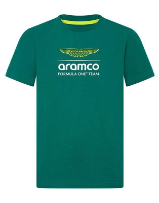 Aston Martin F1 Team Kids Logo T-shirt - Green
