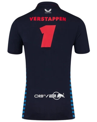 Red Bull Racing F1 Men's 2024 Max Verstappen Polo Shirt
