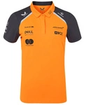 McLaren F1 Men's 2025 Team Polo Shirt - Papaya