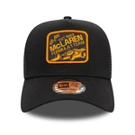 McLaren F1 New Era 9FORTY Graphic Patch Trucker Hat - Black