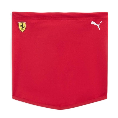 Scuderia Ferrari F1 2025 Team Neck Warmer - Dark Cherry