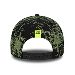 Valentino Rossi New Era VR46 Poly Print Baseball Cap - Black