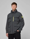 Aston Martin F1 Men's 6 Pocket Jacket - Black