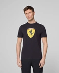 Scuderia Ferrari F1 Men's Large Shield T-Shirt - Black