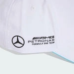 Mercedes AMG Petronas F1 adidas 2025 George Russell Driver Hat - White