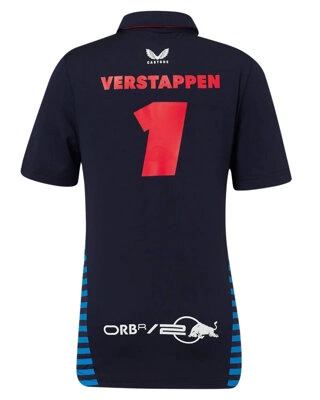 Red Bull Racing F1 Kids 2024 Max Verstappen Polo Shirt