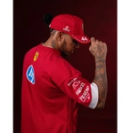 Scuderia Ferrari F1 Men's 2025 Driver's Oversized T-shirt - Dark Cherry