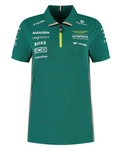 Aston Martin F1 Women's 2025Team Polo Shirt - Green