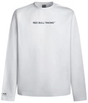 Red Bull Racing Men's Logo Long Sleeve T-shirt - White