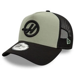 Haas F1 Team New Era Seasonal E-Frame Trucker Hat - Black