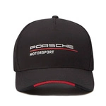 Porsche Motorsport Logo Baseball Cap - Black