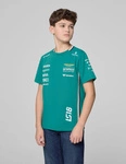 Aston Martin F1 Kids 2025 Lance Stroll T-shirt - Green
