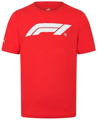 F1 Collection PUMA ESS F1 Men's Logo T-shirt - Red