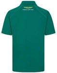 Aston Martin F1 Team Men's Logo Polo Shirt - Green