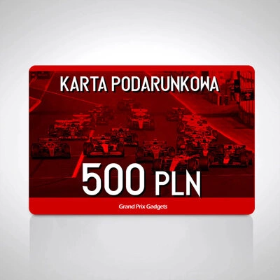Gift card with a value of PLN 500
