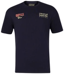 Red Bull Racing F1 Men's Sergio Perez Vintage T-Shirt - Night Sky