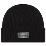 Red Bull Racing F1 New Era Matte Metal Short Beanie - Black