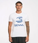 Ayrton Senna Legacy Logo T-Shirt - White