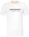 McLaren F1 Team Men's Core Essentials T-Shirt - Bright White