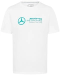 Mercedes-AMG Petronas F1 Team Men's Large Logo T-Shirt - White
