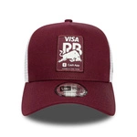 Visa Cash App RB F1 New Era 9Forty Seasonal Trucker Hat - Dark Red
