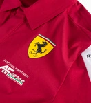 Ferrari AF Corse Hypercar Le Mans 2025 Men's Polo - Dark Cherry