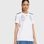 Mercedes AMG Petronas F1 adidas 2025 Women's Team Driver T-Shirt - White