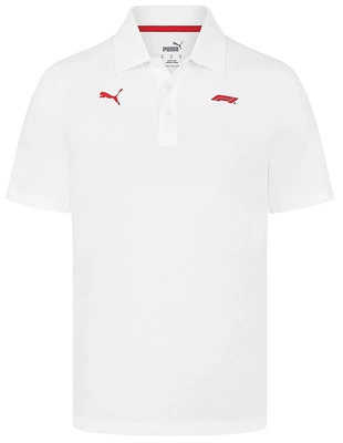 PUMA Essentials F1 Men's Logo Polo Shirt - White