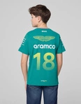 Aston Martin F1 Kids 2025 Lance Stroll T-shirt - Green