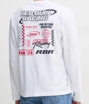 Red Bull Racing Men's Logo Long Sleeve T-shirt - White