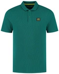 Aston Martin F1 Men's Tech Waffle Polo Shirt - Green
