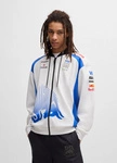 Racing Bulls F1 Men's 2025 Team Full Zip Hoodie by HUGO