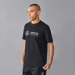 Mercedes-AMG Petronas F1 Team Men's Large Logo T-Shirt - Black