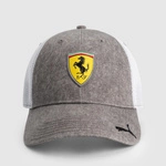 Scuderia Ferrari F1 PUMA Trucker Hat - Gray Dawn