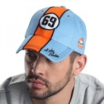 Gulf Lucky Number 69 Iceblue Cap