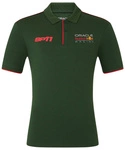 Red Bull Racing F1 Men's Sergio Perez Polo Shirt - Mountian View