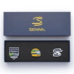 Ayrton Senna Pin Badge Set