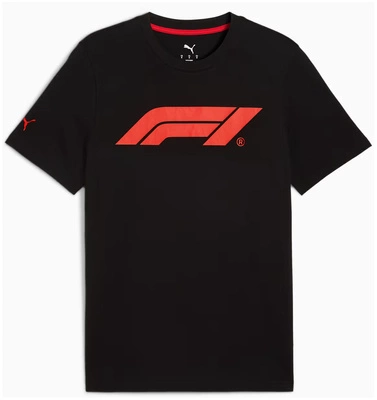 F1 Collection PUMA ESS F1 Men's Logo T-shirt - Black