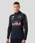Red Bull Racing F1 Men's 2025 Team 1/4 Zip Midlayer - Navy