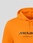McLaren F1 Team Kids Core Essentials Logo Hoodie - Papaya