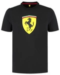 Scuderia Ferrari F1 Men's Large Shield T-Shirt - Black