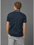 Red Bull Racing x Pepe Jeans - Men's Tipped Logo Polo Shirt - Dulwich Blue