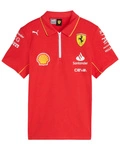 Scuderia Ferrari F1 2024 Kids Team Polo Shirt