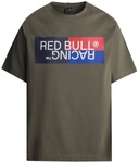 Red Bull Racing x Pepe Jeans - Men's Color Block Logo T-shirt - Regent Green