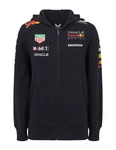 Red Bull Racing F1 Kid's 2025 Full Zip Hoodie - Navy