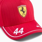 Scuderia Ferrari F1 Puma Kids 2025 Lewis Hamilton Hat - Dark Cherry