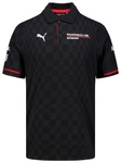 Porsche Motorsport Men's 2025 Team Polo Shirt - Black
