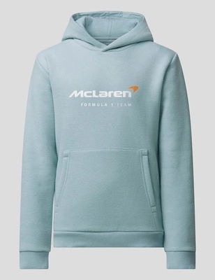 McLaren F1 Team Kids Core Essentials Logo Hoodie - Cloud Blue